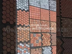 রেড পুনর্নির্মাণ মৃত্তিকা ইট বিনামূল্যে নমুনা জন্য ব্যাকগ্রাউন্ড দেয়াল 240 * 50 * 20mm